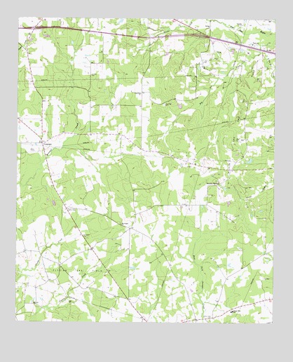 Stricklin Springs, TX USGS Topographic Map