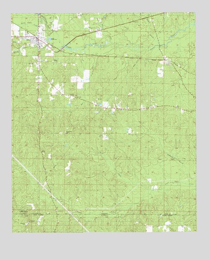 Strong, AR USGS Topographic Map