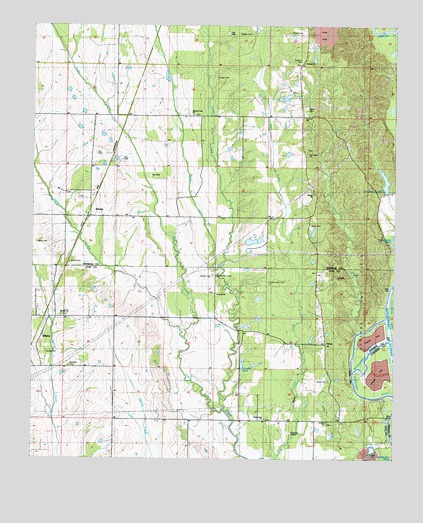 Strong, MS USGS Topographic Map