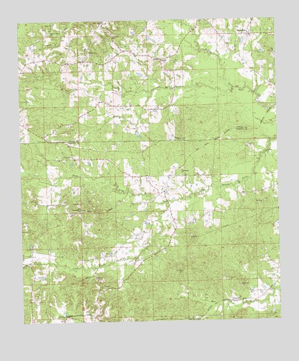 Stronghope, MS USGS Topographic Map