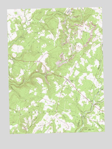 Strongstown, PA USGS Topographic Map