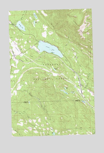 Stryker, MT USGS Topographic Map