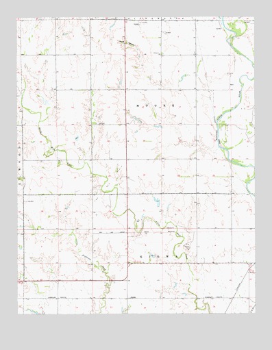 Stubbs, KS USGS Topographic Map