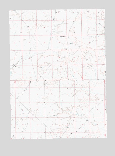 Stud Horse Butte, WY USGS Topographic Map