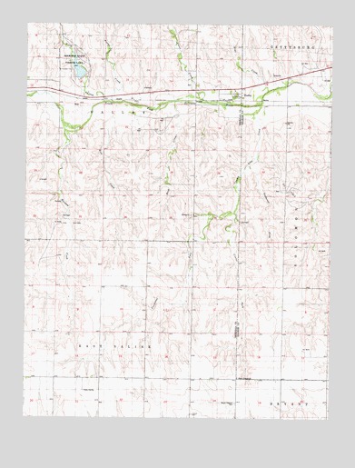 Studley, KS USGS Topographic Map