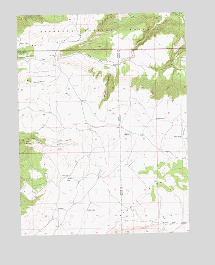 Stuntz Reservoir, CO USGS Topographic Map