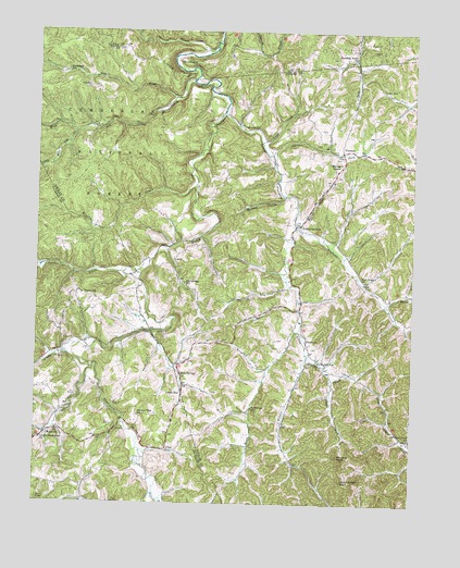 Sturgeon, KY USGS Topographic Map