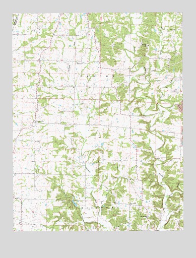 Sturgeon SW, MO USGS Topographic Map