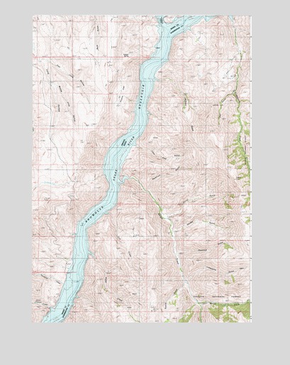 Sturgill Creek, ID USGS Topographic Map