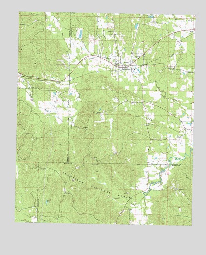 Sturgis, MS USGS Topographic Map