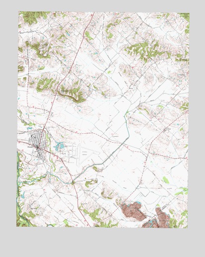 Sturgis, KY USGS Topographic Map
