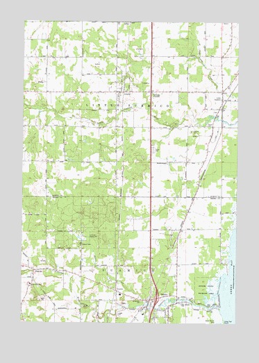 Suamico, WI USGS Topographic Map
