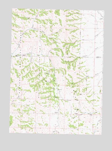 Sublett Troughs, ID USGS Topographic Map