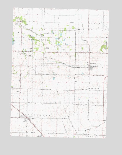 Sublette, IL USGS Topographic Map