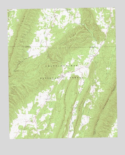 Subligna, GA USGS Topographic Map