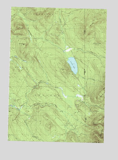 Success Pond, NH USGS Topographic Map