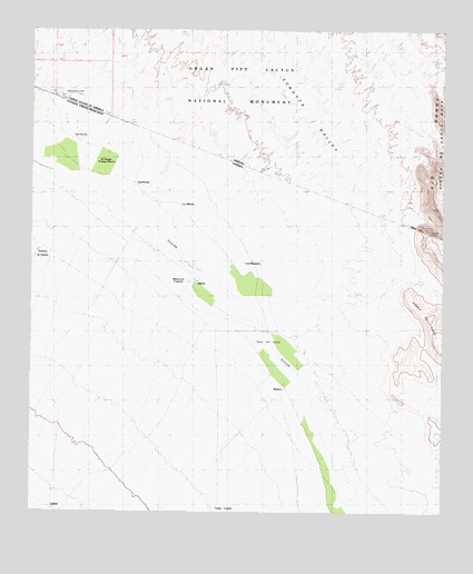 Blankenship Well, AZ USGS Topographic Map