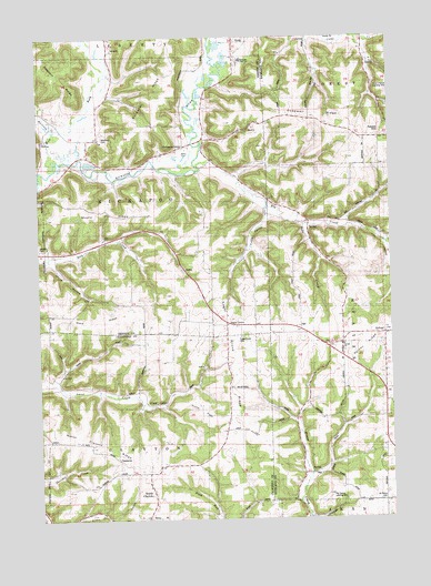 Sugar Grove, WI USGS Topographic Map