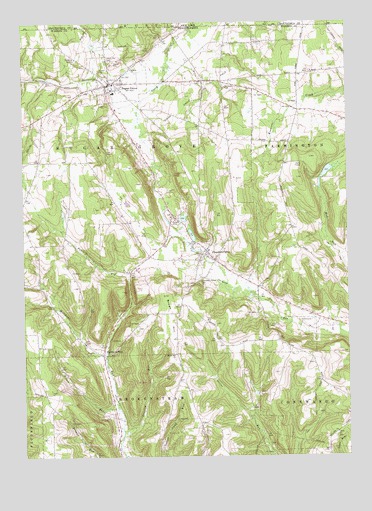 Sugar Grove, PA USGS Topographic Map