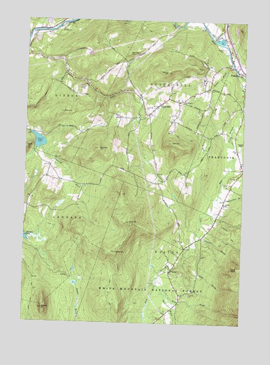 Sugar Hill, NH USGS Topographic Map