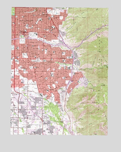 Sugar House, UT USGS Topographic Map