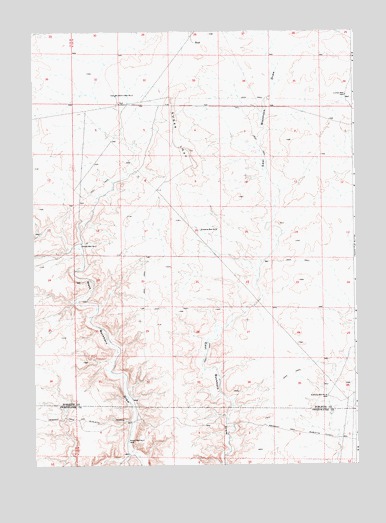 Sugar Loaf, WY USGS Topographic Map