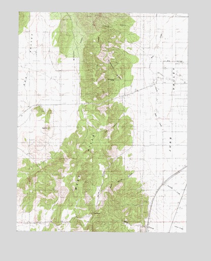 Sugarloaf, UT USGS Topographic Map