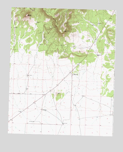 Sugarloaf Mountain, NM USGS Topographic Map