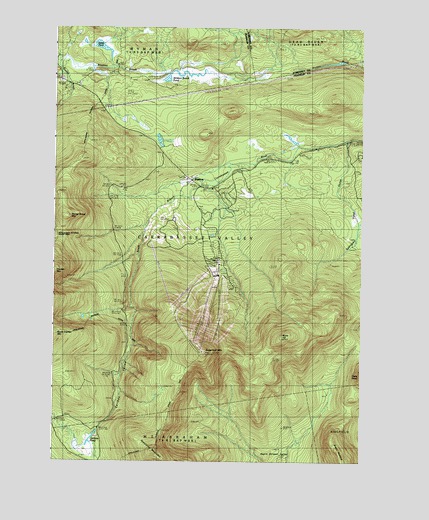 Sugarloaf Mountain, ME USGS Topographic Map