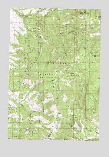 Sugarloaf Mountain, MT USGS Topographic Map