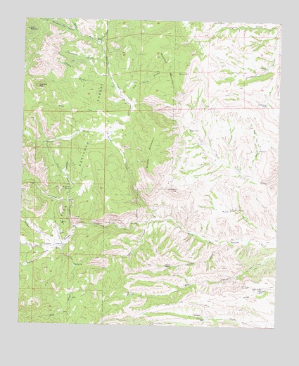 Sugarloaf Peak, NM USGS Topographic Map