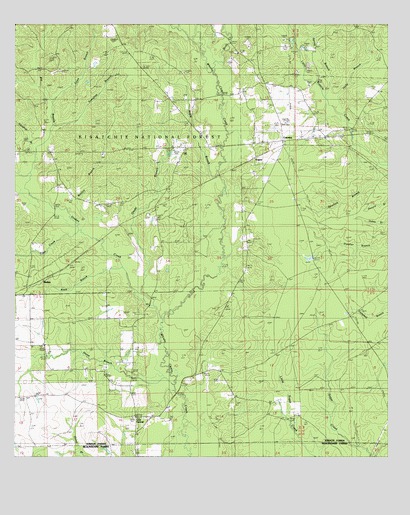 Sugrue, LA USGS Topographic Map