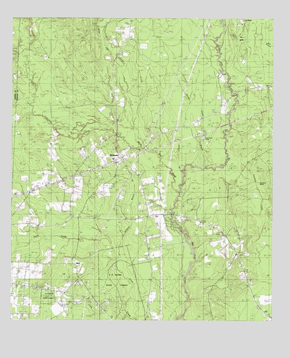 Bleakwood, TX USGS Topographic Map
