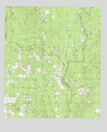 Bleakwood, TX USGS Topographic Map