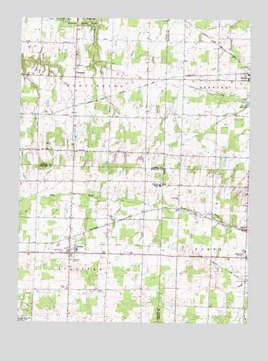 Sullivan, OH USGS Topographic Map
