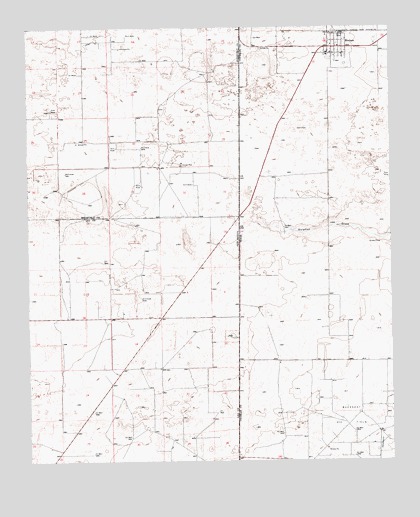 Bledsoe, TX USGS Topographic Map