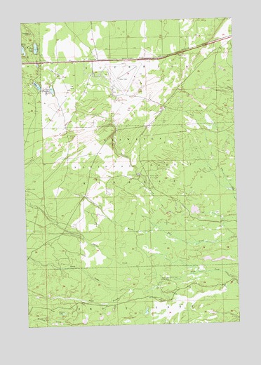 Sullivan Creek, MI USGS Topographic Map