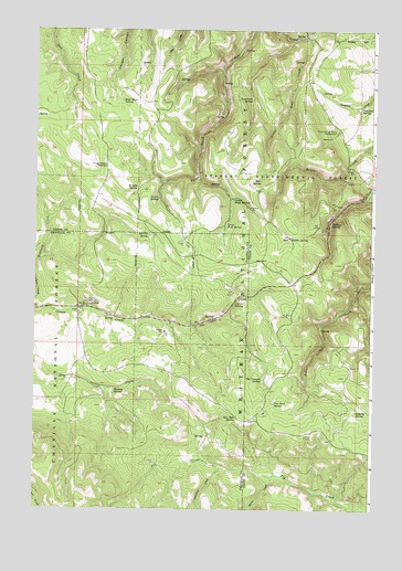 Sullivan Gulch, OR USGS Topographic Map