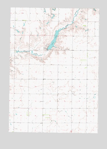 Sully Lake, SD USGS Topographic Map