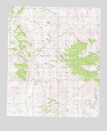 Sulphur Pass, NM USGS Topographic Map