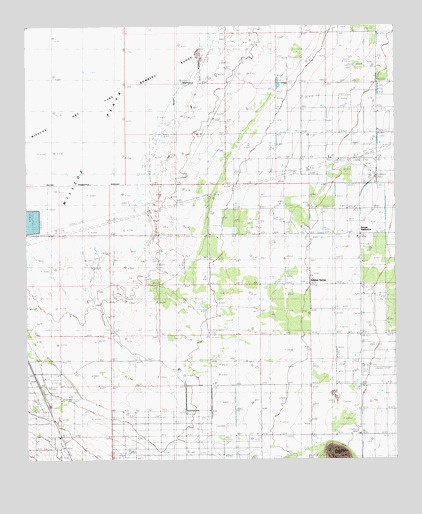 Sulphur Spring, AZ USGS Topographic Map
