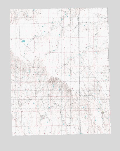 Bledsoe Ranch, CO USGS Topographic Map
