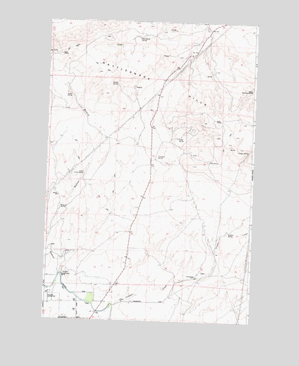 Sulphur Spring, WA USGS Topographic Map