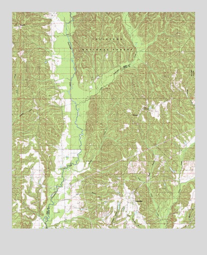 Summerfield, AL USGS Topographic Map