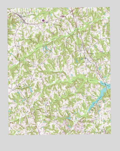 Summerfield, NC USGS Topographic Map
