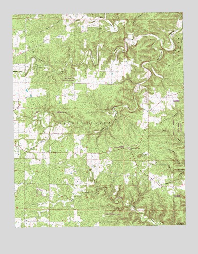 Summersville NE, MO USGS Topographic Map