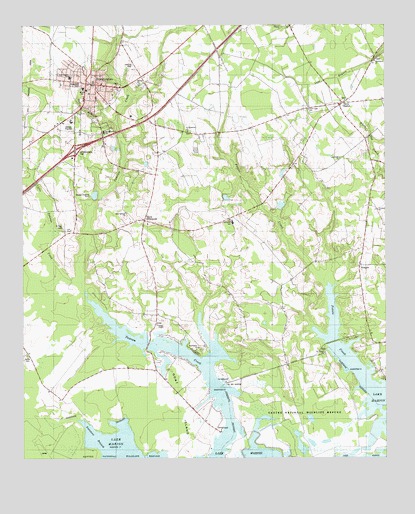 Summerton, SC USGS Topographic Map