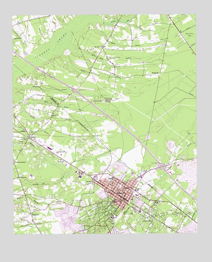 Summerville, SC USGS Topographic Map