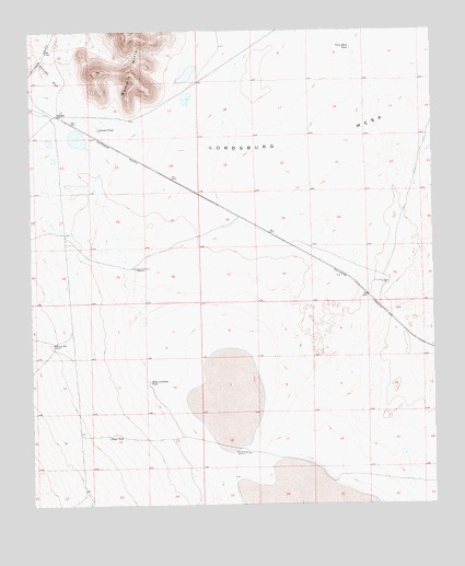 Summit, NM USGS Topographic Map