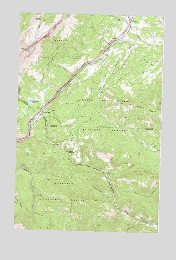 Summit, MT USGS Topographic Map